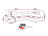 Corner sofa Comfivo 306