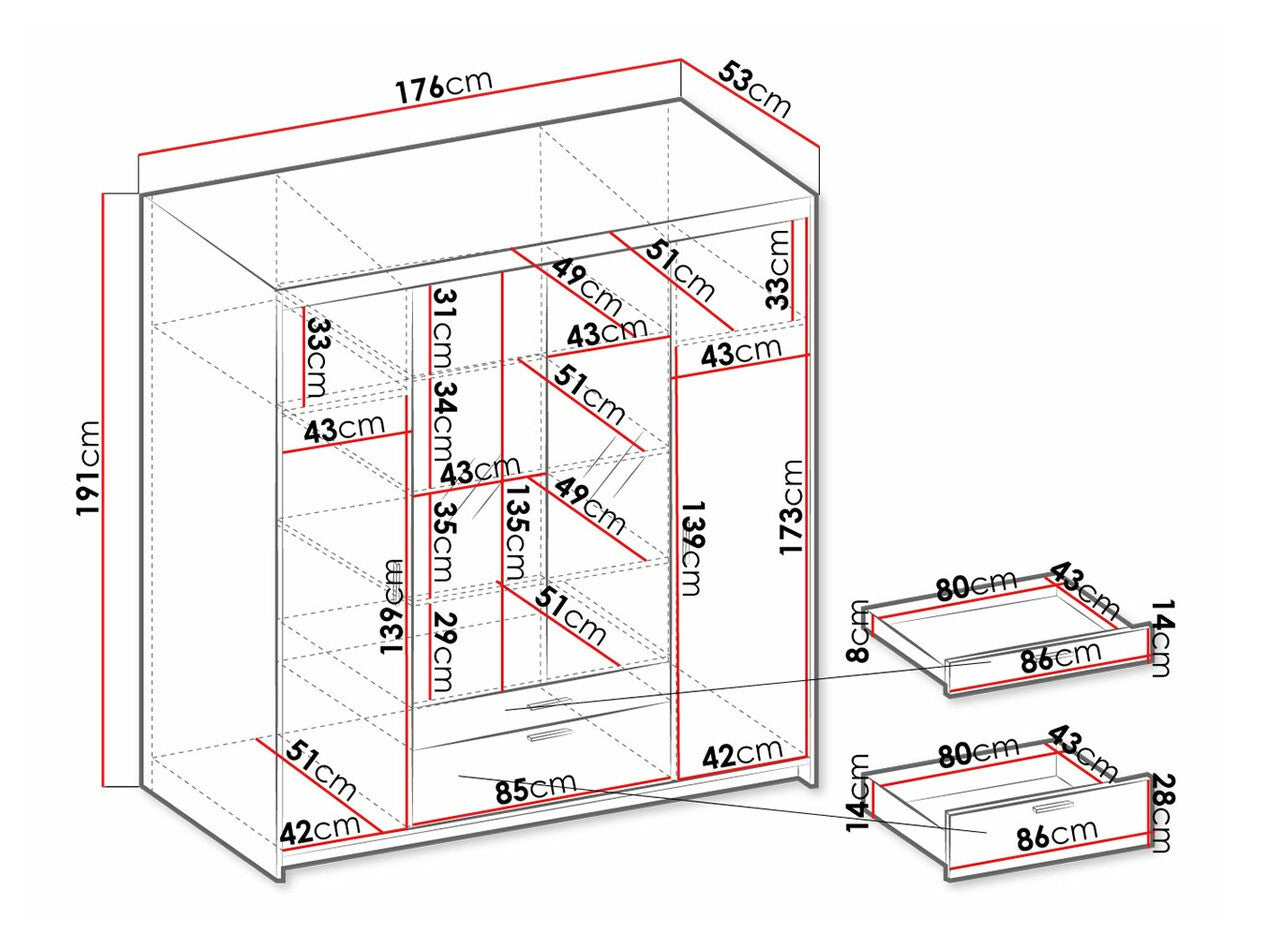 Wardrobe Tucson 154
