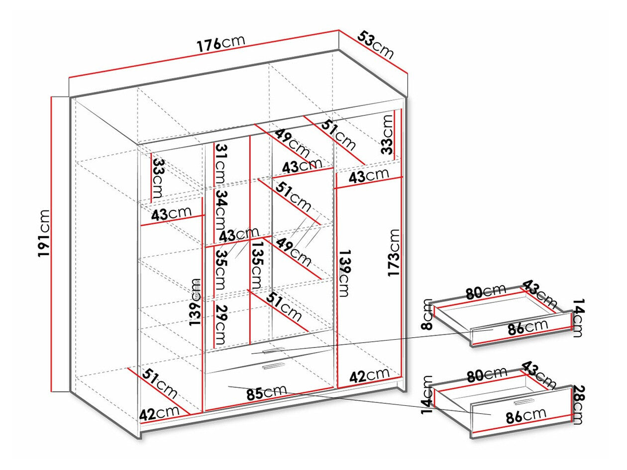 Wardrobe Tucson 154
