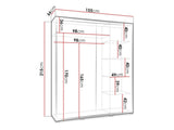 Garderobe Murrieta 100