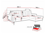 Hjørnesofa Comfivo 243