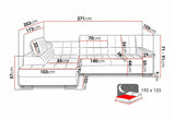 Hjørnesofa Comfivo 247