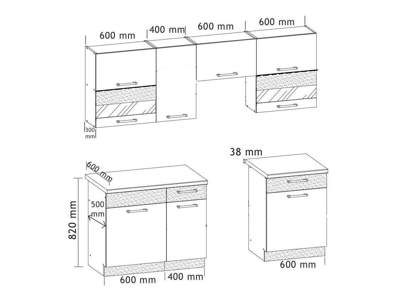 Køkkensæt Mode Light 126
