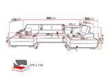 Corner sofa Comfivo 190