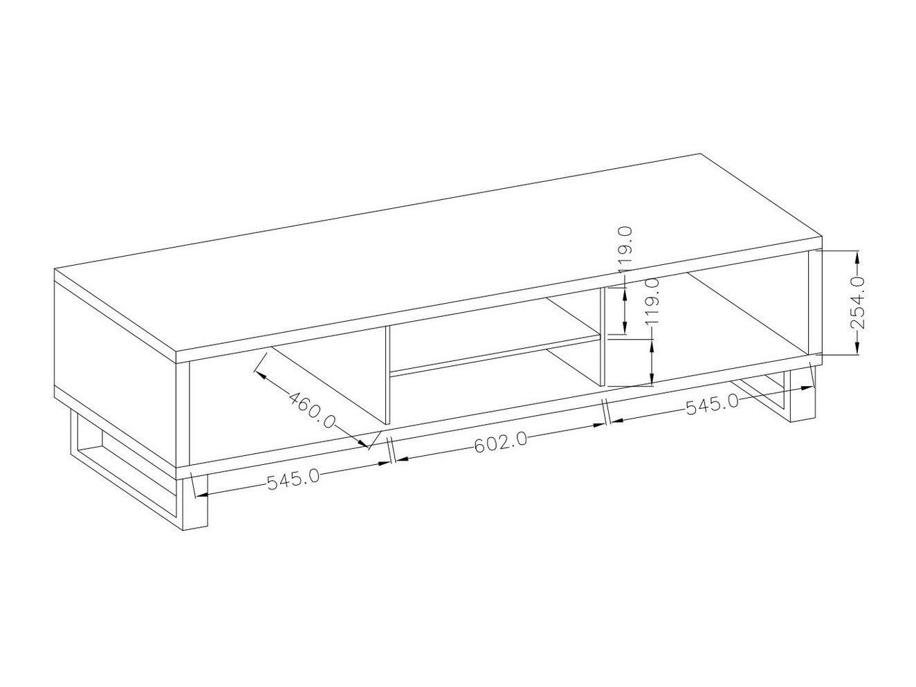 TV-bord Avicavu 101