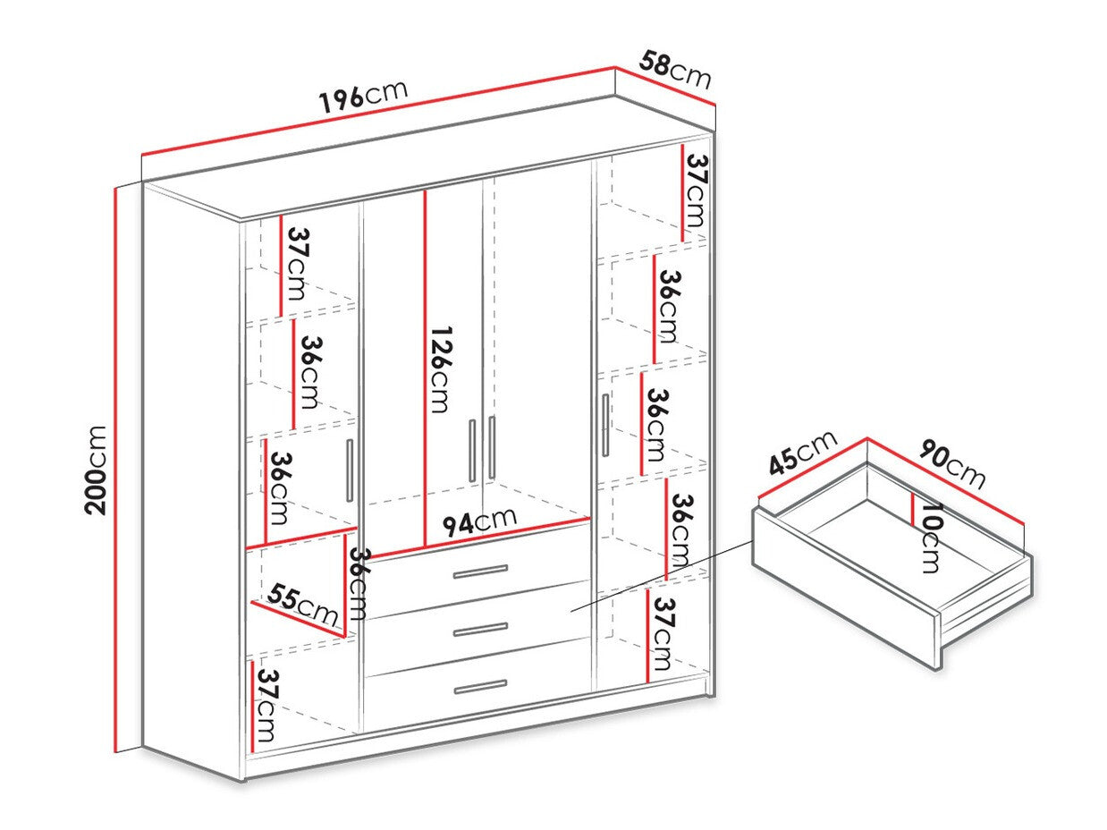 Garderobe Honolulu A104