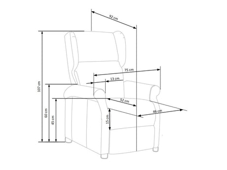 Lænestol Houston 878