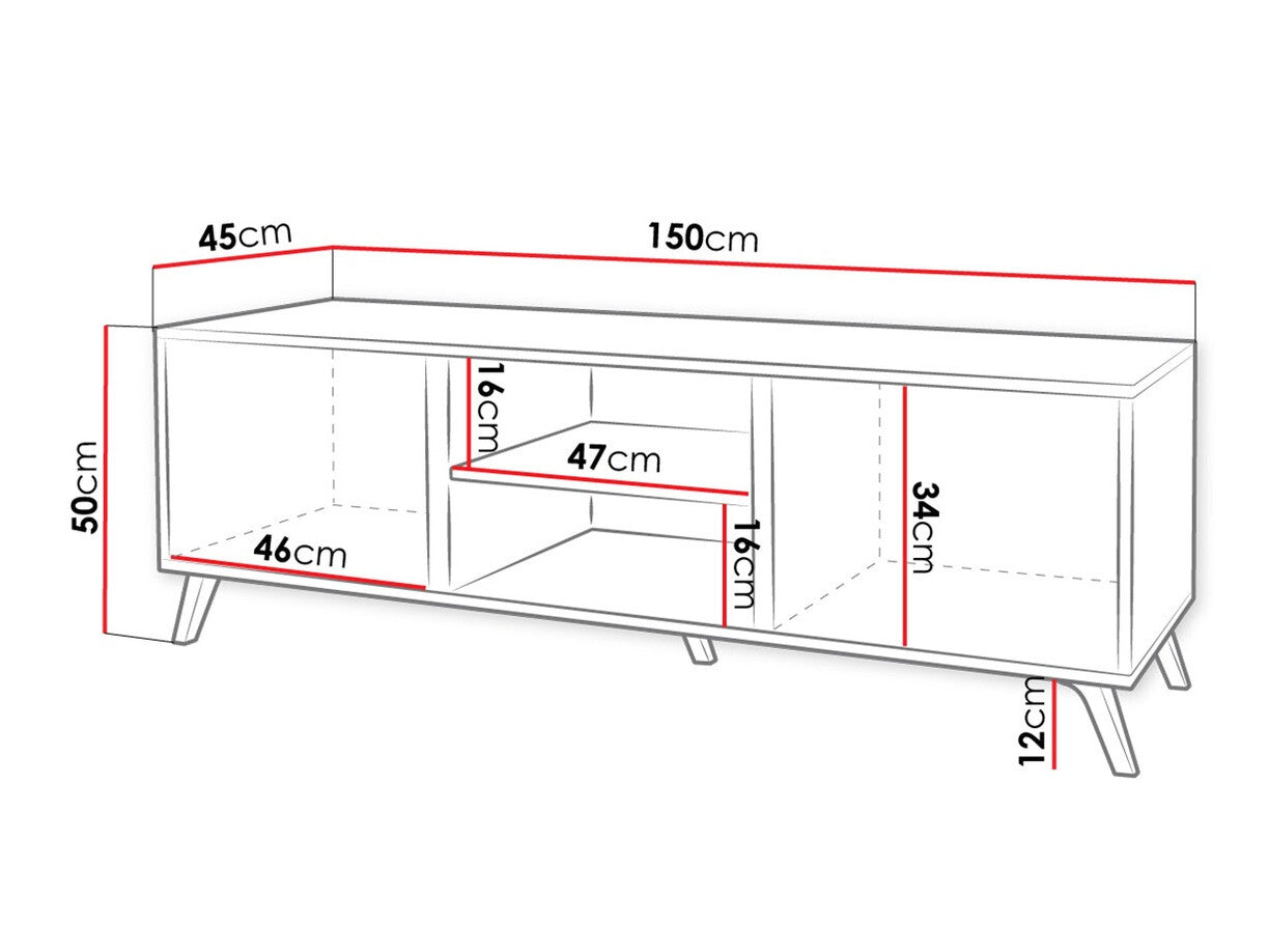 TV stand Bedford D104