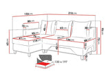Hjørnesofa Akron 100