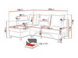 Hjørnesofa Akron 100