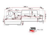 Hjørnesofa Comfivo 166