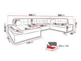 Hjørnesofa Comfivo 150