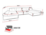 Hjørnesofa Comfivo 168