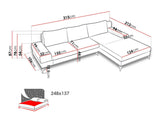 Hjørnesofa Lincoln 136