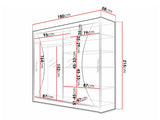 Garderobe Closico 124