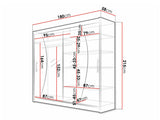 Garderobe Closico 115