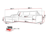 Hjørnesofa Kingsport 103