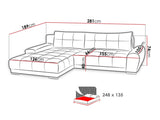 Hjørnesofa Lincoln 114