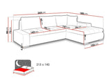 Hjørnesofa Comfivo 251