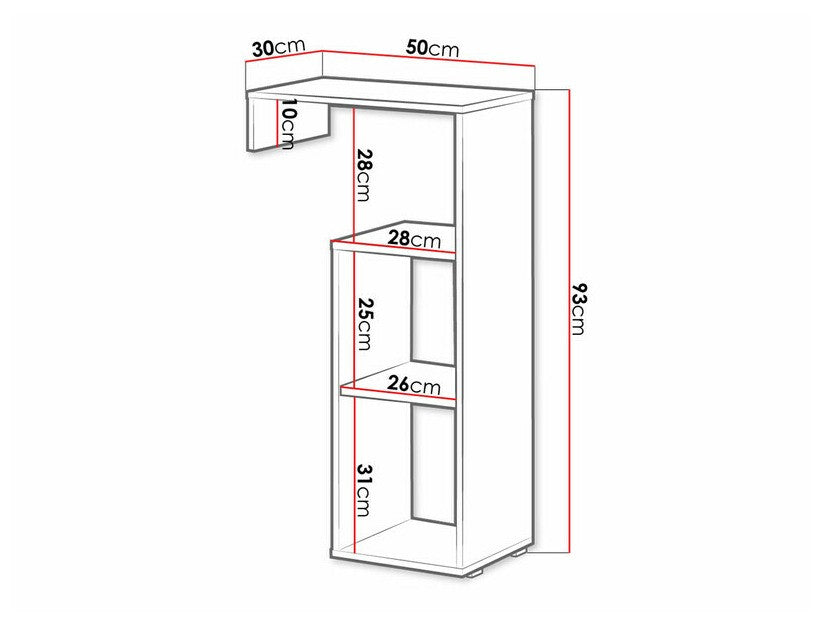 Bookcase Akron N109