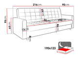Sovesofa Decatur 105