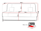 Sovesofa Comfivo 124