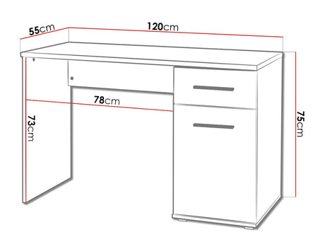 Skrivebord Cirveso 114
