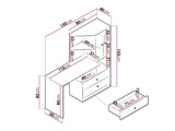 Skrivebord Almira 110