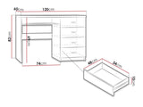 Skrivebord Stanton C114