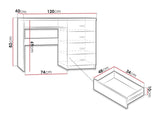 Skrivebord Stanton C114