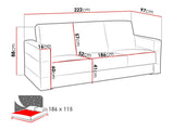Sovesofa Providence 169