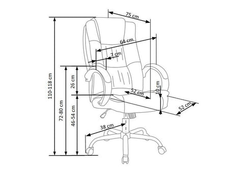 Kontorstol Houston 1087