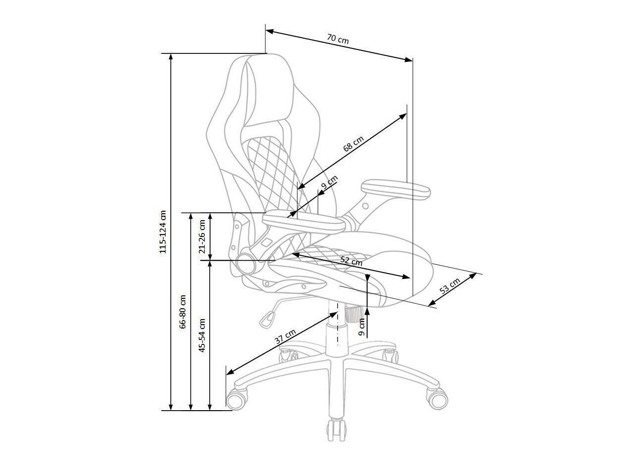 Kontorstol Houston 481