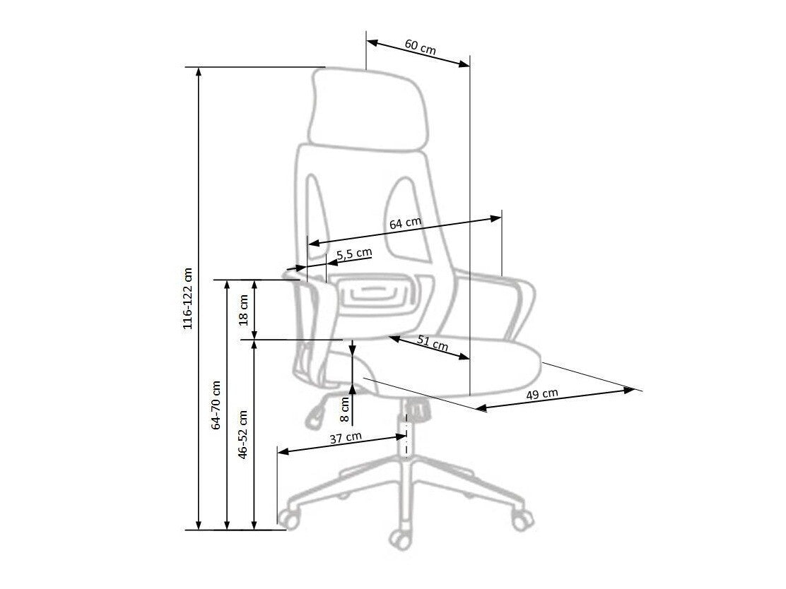 Kontorstol Houston 1080