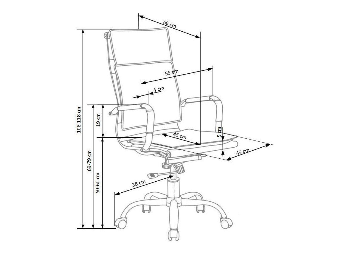 Kontorstol Houston 228