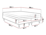 Continental bed Logan 109