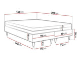 Continental bed Logan 109