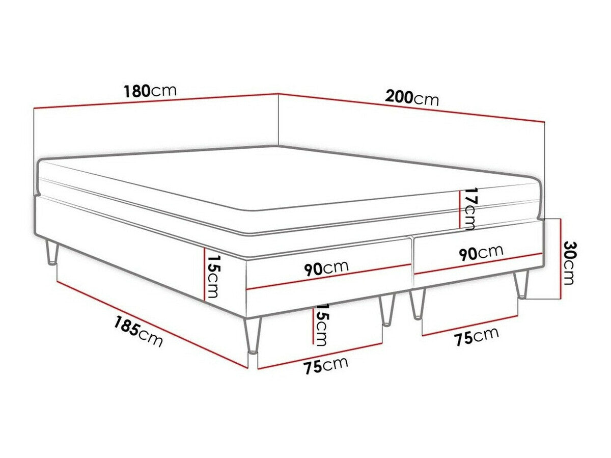 Continental bed Logan 109