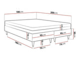 Continental bed Logan 109