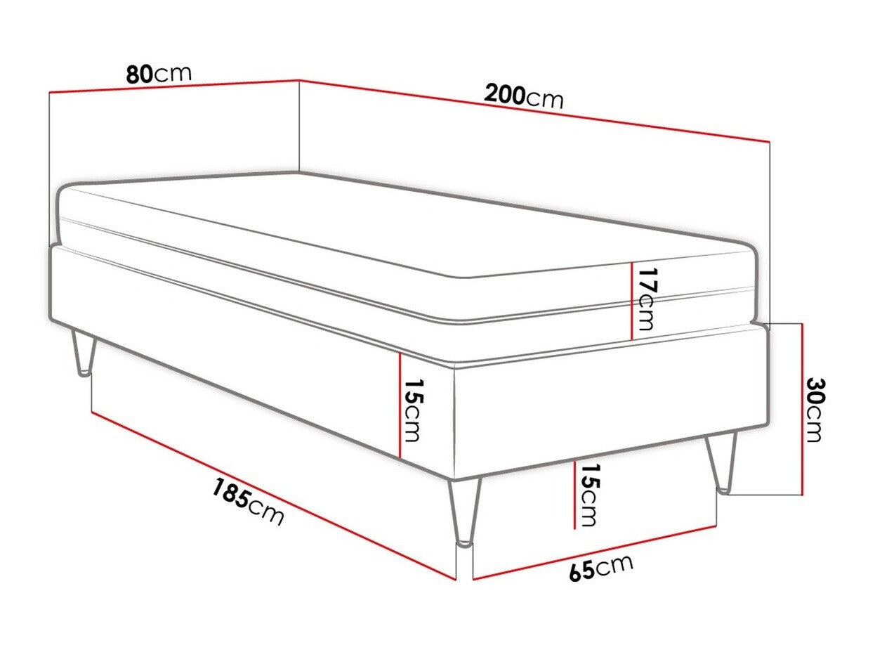 Continental bed Logan 108