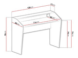 Skrivebord Sorviru 100