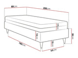 Continental bed Logan 108