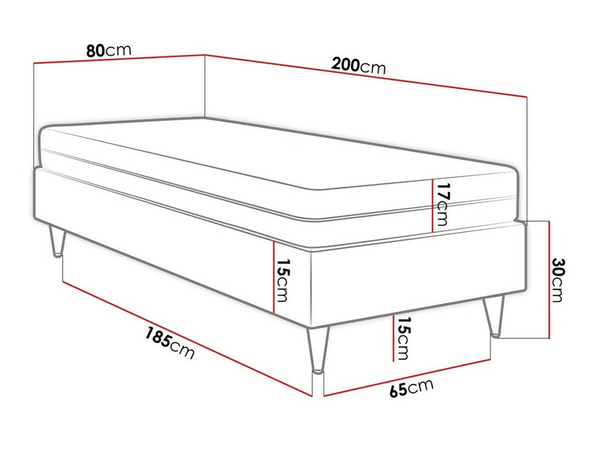 Continental bed Logan 108