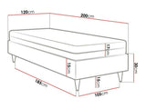 Continental bed Logan 108
