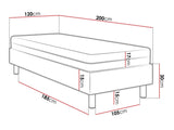 Continental bed Logan 107