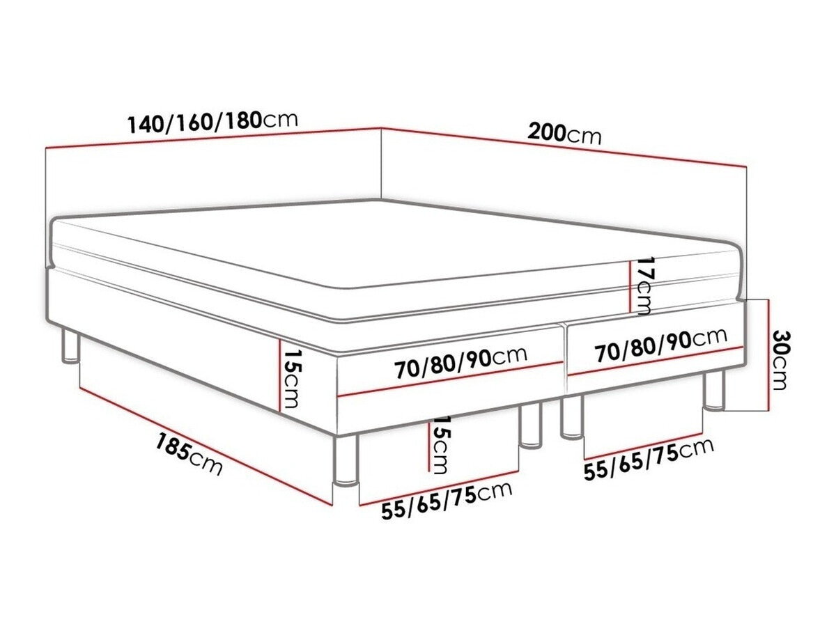 Continental bed Logan 103