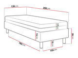Continental bed Logan 106