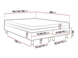 Continental bed Logan 102