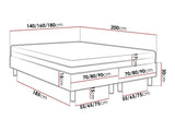 Continental bed Logan 104