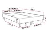 Continental bed Logan 101